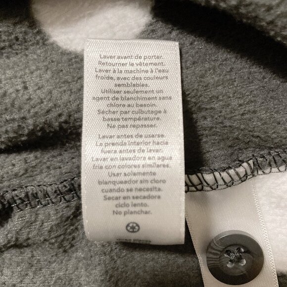 CARTER'S Toddlers' dark grey and white hooded jacket w/ animal ears ~ 18M - 24M - Picture 11 of 12